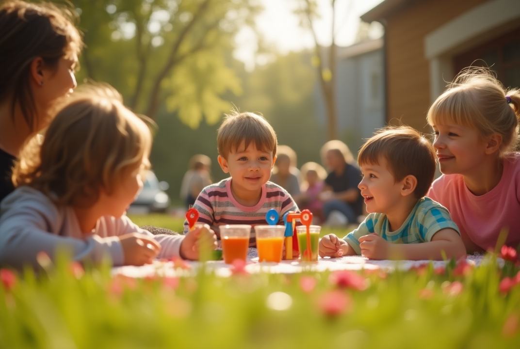 childrens parties, outside, great weather, toys